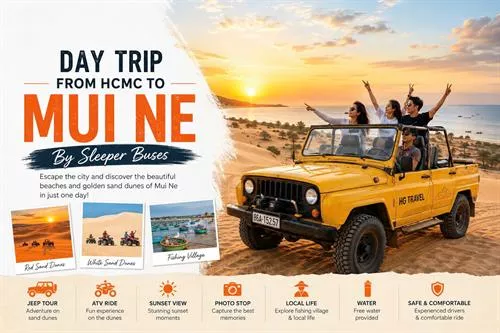 Perfect Day in Mũi Né from Saigon | HG Travel